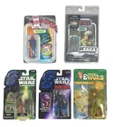 Lot Of 5 Star Wars Collectible Figures - King Gorneesh, Xizor, Leia, Jawa, Vader
