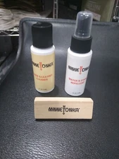 Minnetonka Shoe Care Kit, Sneaker Cleaner Kit, Shoe Brush. 