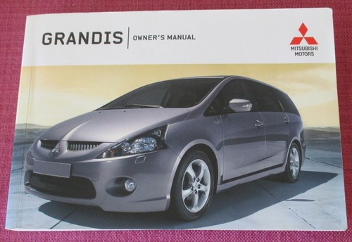 (2003 PRINT) MITSUBISHI GRANDIS (2004 - 2009) OWNERS MANUAL - HANDBOOK - Picture 2 of 7