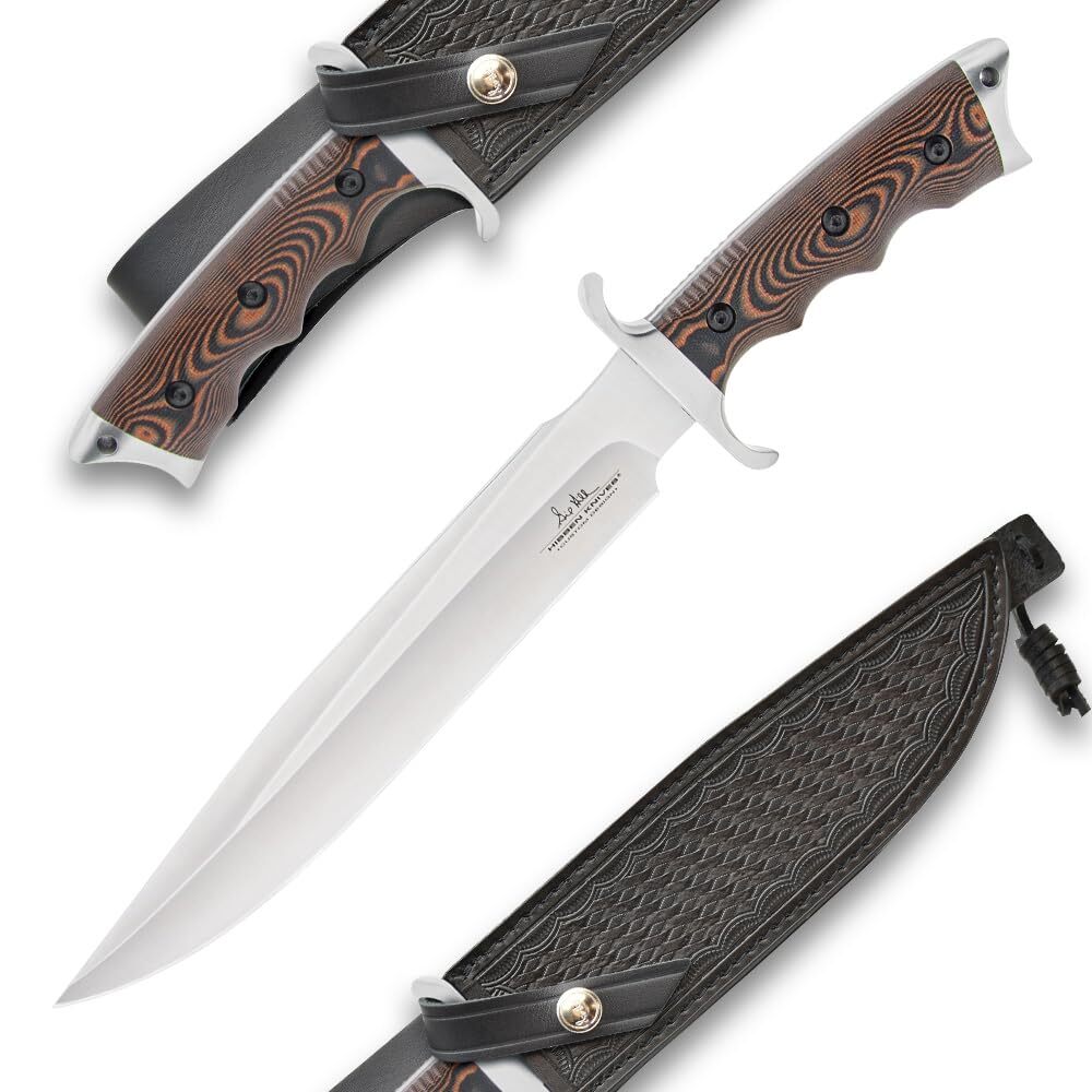 Gil Hibben Tundra Toothpick Knife & Sheath 420HC Stainless Steel