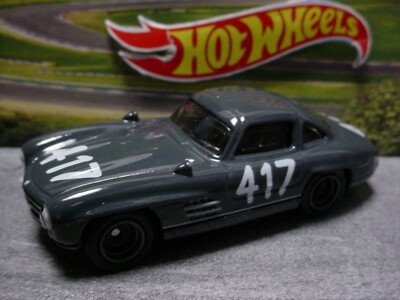 htf Iconic Race Car MERCEDES-BENZ 300 SL☆gray;417☆Hot