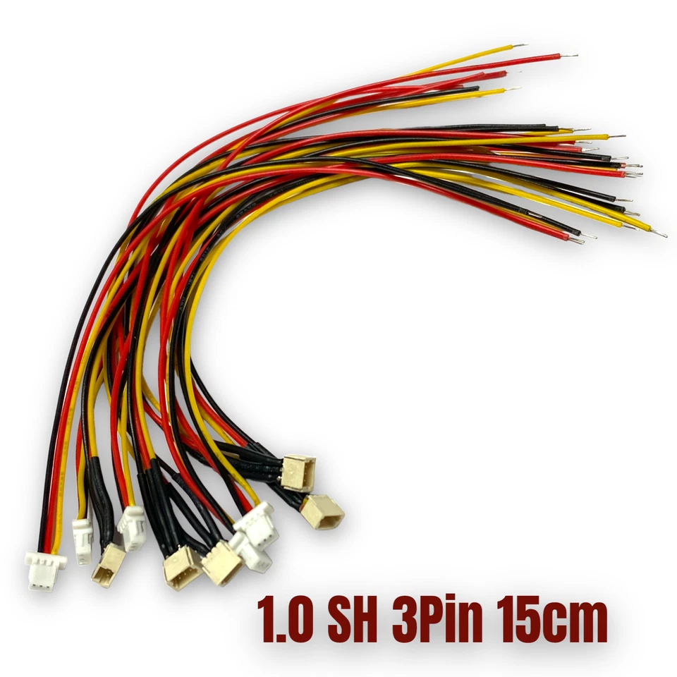 ✅ Micro JST SH 1.0 2P 3P 4Pin 5Pin 6PIN Male Female Stecker Buchse Kupplung 15cm - Bild 3 von 4