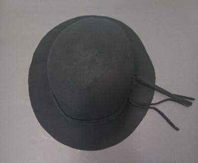 Vintage Nordstrom Womens Italy Black Wool Floppy Brim Tassel Cloche Hat One Size Vintage Nordstrom Womens Italy Black Wool | Mercari main image 4