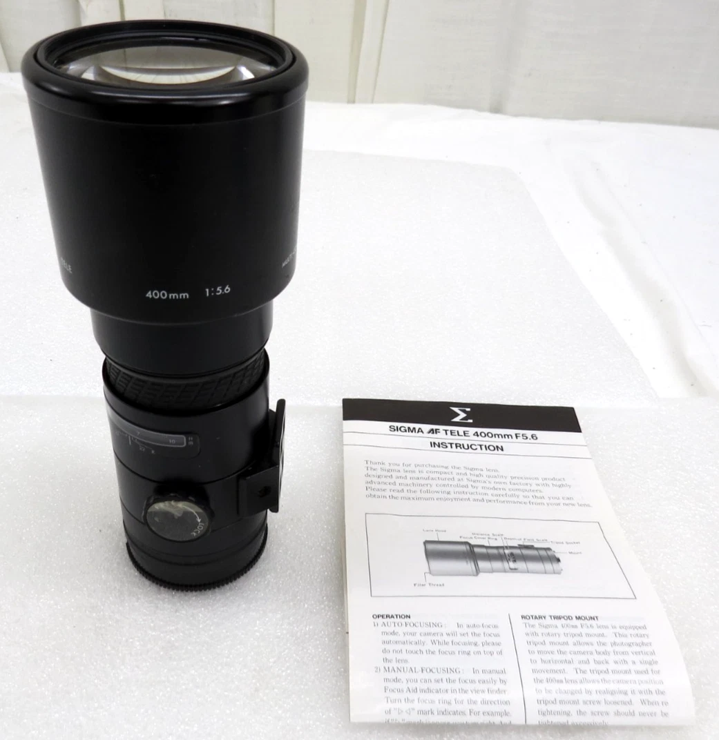 Nikon Fマウント sigma400mm f/5.6 マルチコート オリーブ 【公式通販】