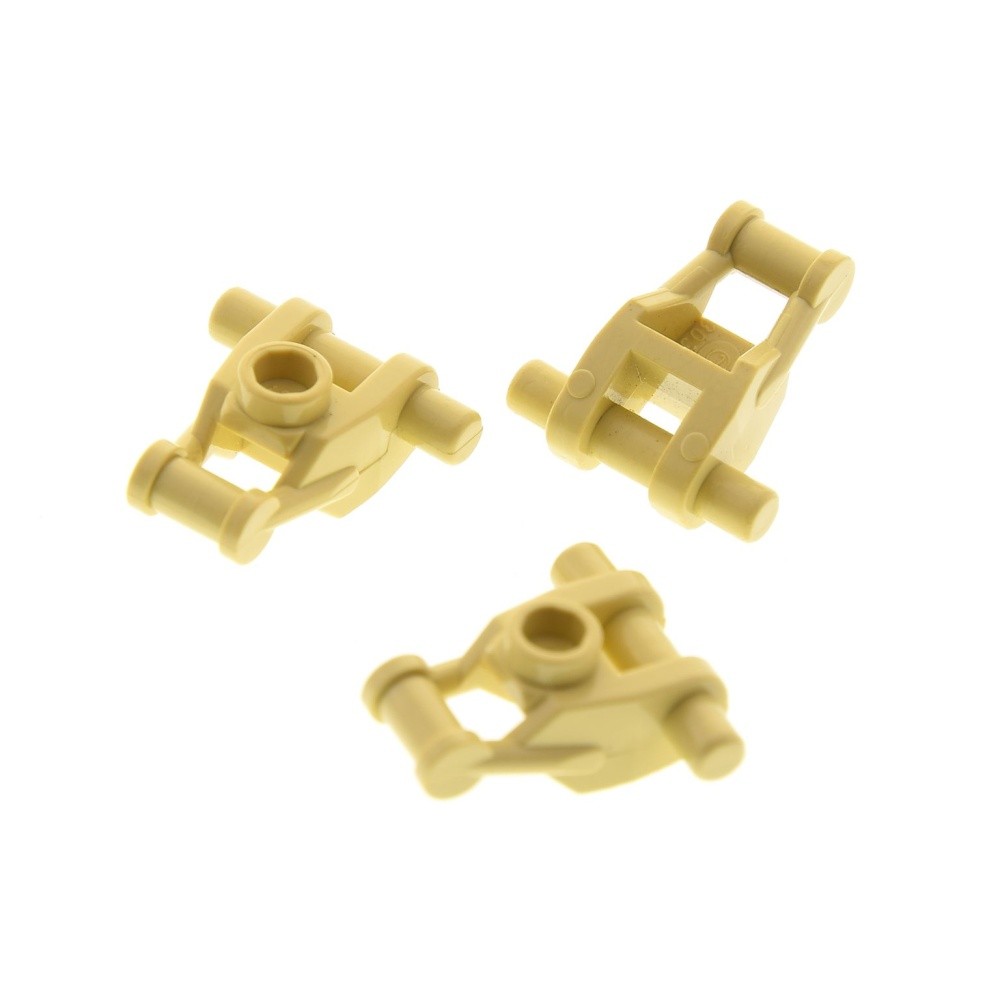 3x Lego Figures Star Wars Upper Body Droid Beige 4262538 4143659 4142448 30375