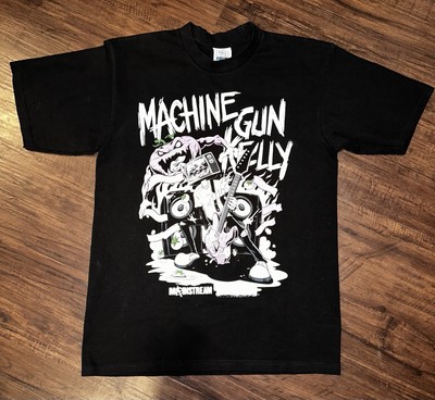 Machine Gun Kelly Mainstream Sellout 2022 Tour Graphics Black Tshirt Men's M