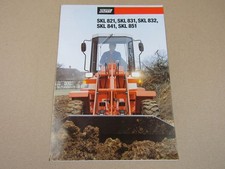 Prospekt Schaeff SKL 821 831 832 841 851 Radlader 7/1989