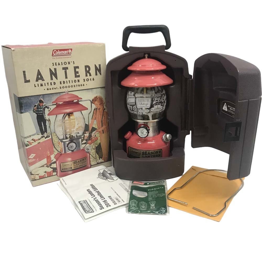 コールマン シーズンズランタン　2016 ピンク Coleman Seasons Lantern 2016 Limited Edition Strawberry Pink