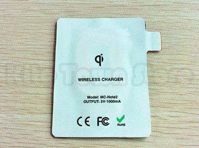 Qi Standard Wireless Charger Charging Receiver Coil for SAMSUNG Note 2 N7100 Hot
