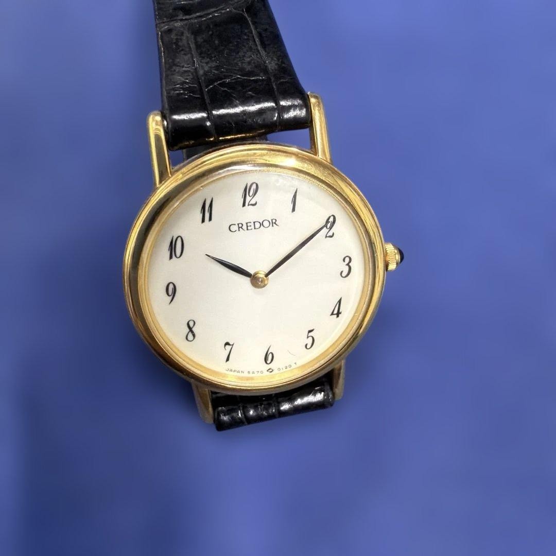 Seiko Credor GHWE960 with 18K gold case (dead stock case included