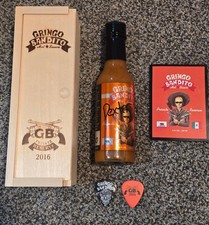 Gringo Bandito Private Reserve 2016 Signed By Dexter Holland + Pine Box/Picks!
