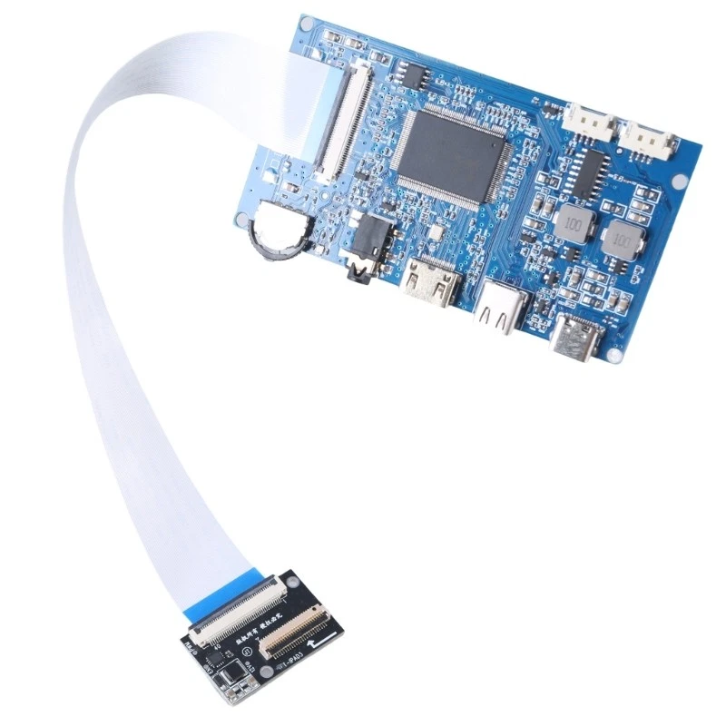 30pin EDP LCD Screen Driver Board Easy to Assemble LCD Controller Set with Cable - Image 3 of 4