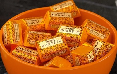 LIMITED HERSHEY'S NUGGETS PUMPKIN SPICE & LATTE , IN POUNDS BAG BULK VALUE NOW!!