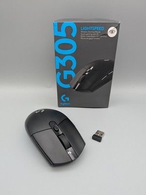 Logitech G305 LIGHTSPEED Gaming-Maus kabellos HERO 12K 250h 6 Tasten Schwarz