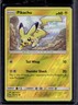 2017 Pokemon SM Burning Shadows Pikachu Reverse Holo #40/147