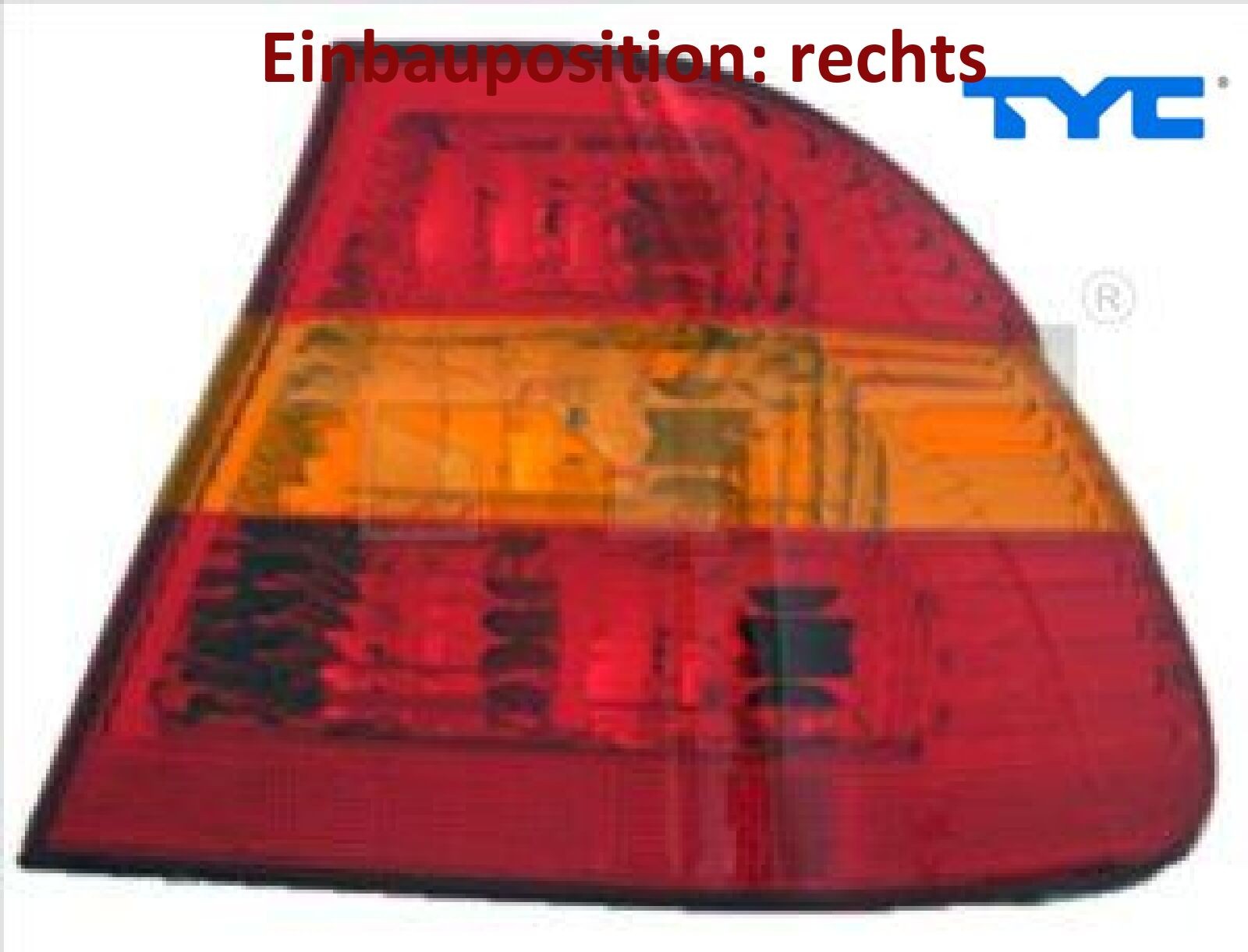 Rückleuchte für BMW 3er Rechts Hinten Außen 98-05 - Bild 5