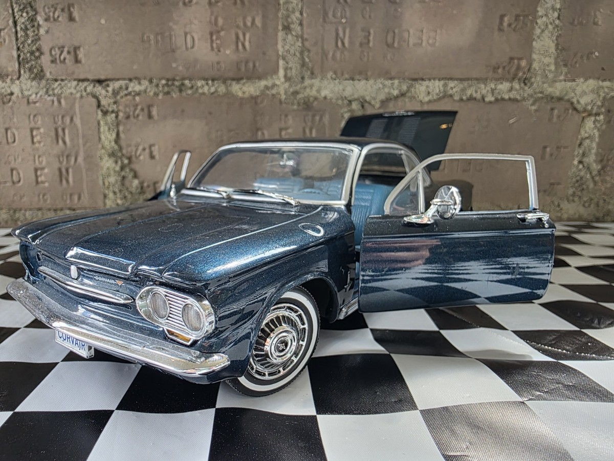 シボレー コルベア '1963 1/18 ダークターコイズ SUNSTAR 激レア 美品