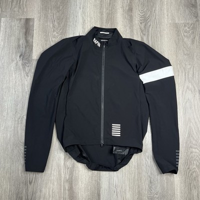 Rapha Pro Team Lightweight Shadow Jacket Black Men s Large Cycling Zip Black