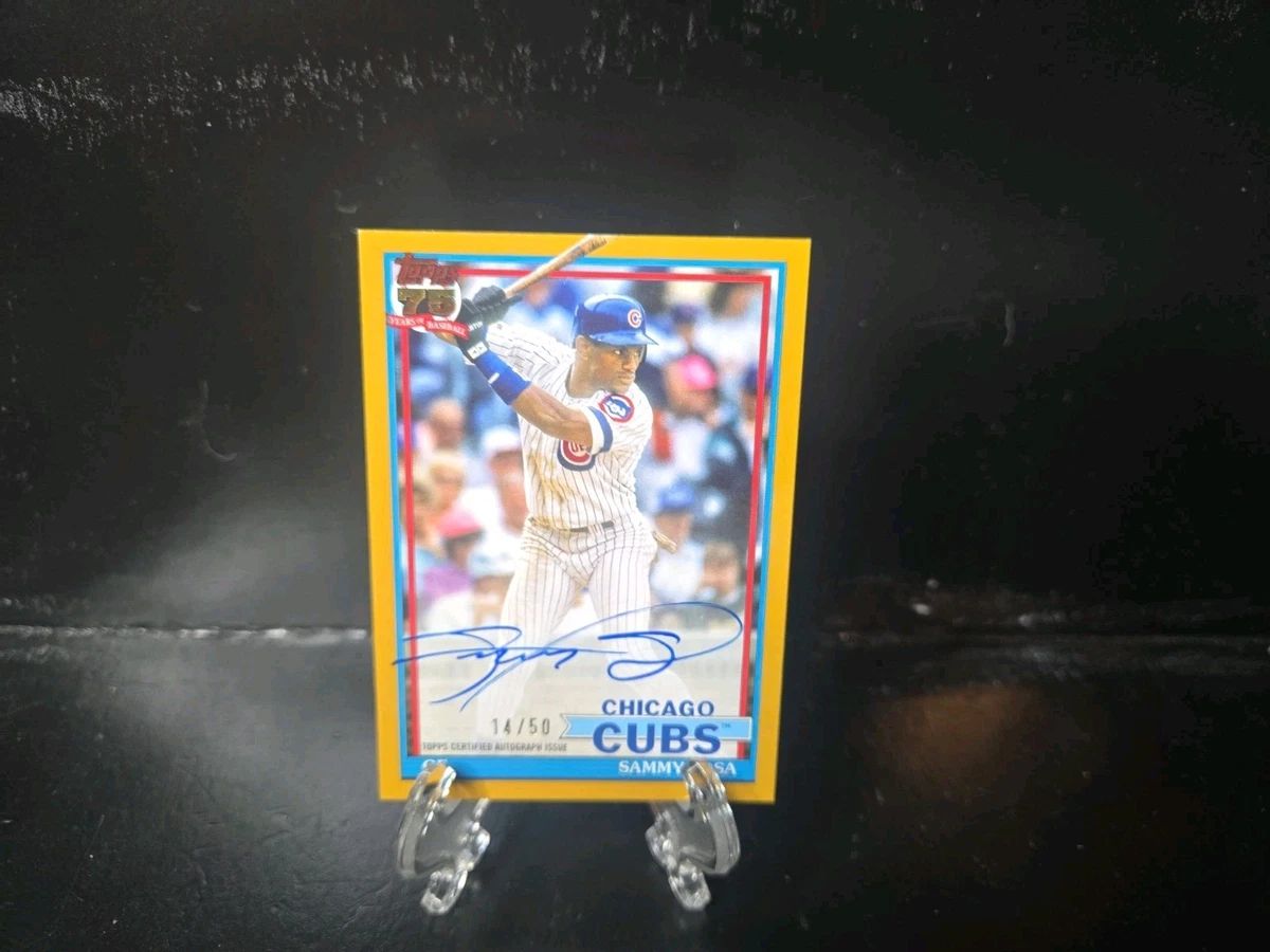 Sammy Sosa Baseball Serial Numbered Sports Trading Cards