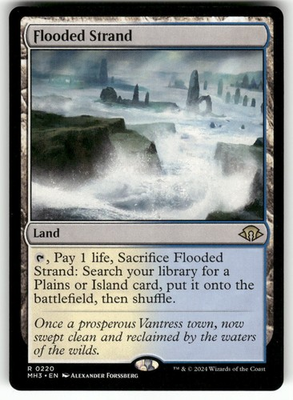 #ad #ad Flooded Strand #220 NM Modern Horizons 3 MH3 Magic MTG $19.99
