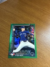 2025 Topps Update - Braydon Fisher - Green Foil /99 - Blue Jays RC