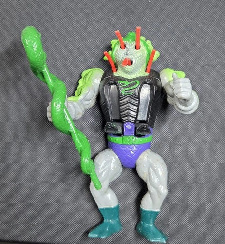 MOTU, Snake Face, Masters of the Universe, vintage, figure, He-Man With Staff