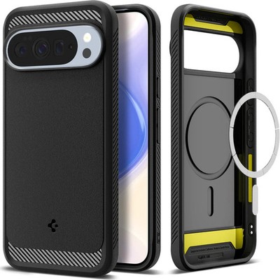 Handyhülle für Google Pixel 10 Pro XL Spigen Case Cover Schutzhülle Etui Schwarz