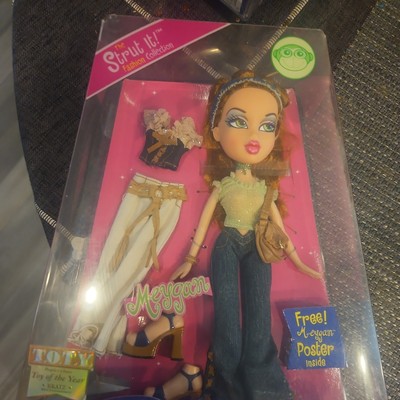 2002年ブラッツ BRATZヴィンテージ 人形Barbieナイルパーチ　レア BRATZ 2002 STRUT IT Meygan Doll Green Eyes Toy of the Year MGA NEW