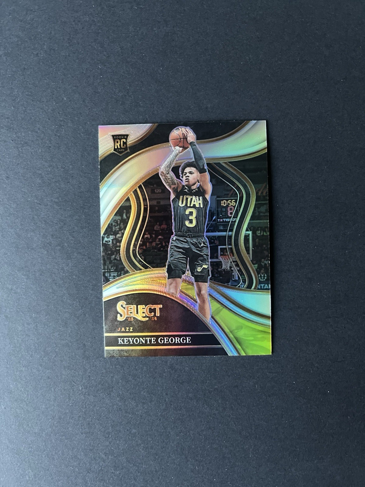 2023-24 Panini Select - Courtside Keyonte George #295 Silver Prizm (RC)