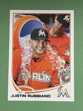 Justin Ruggiano 2013 Topps Miami Marlins #624 R539