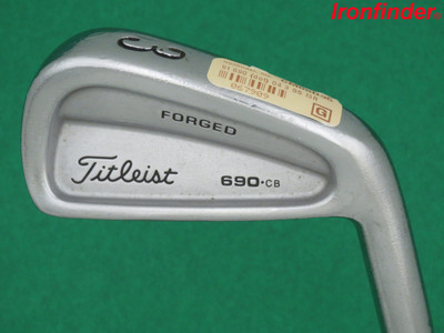 Titleist - Titleist ★ 690. CB 3番 単品アイアン ★ DG S300 Titleist 690 CB Single 3 Iron Steel Stiff Dynamic Gold S300