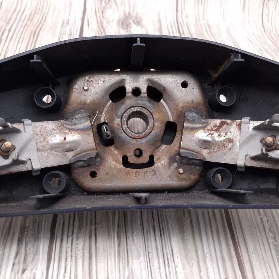 Оригинальный синий руль 1992 Toyota Corolla с 3 спицами TG США заводская оригинальная деталь - Изображение 3 из 4