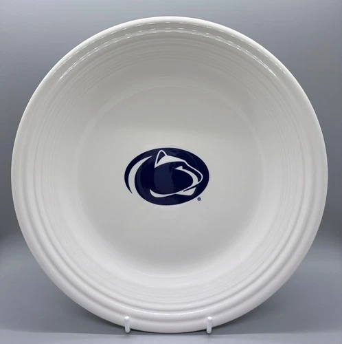 Fiesta Penn State University Dinner Plate in White | Fiestaware PSU Nittany Lion