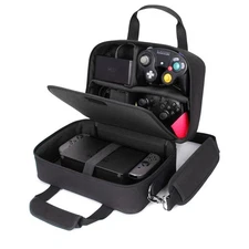 USA GEAR Carrying Case Compatible with Nintendo Switch with Interior Dividers