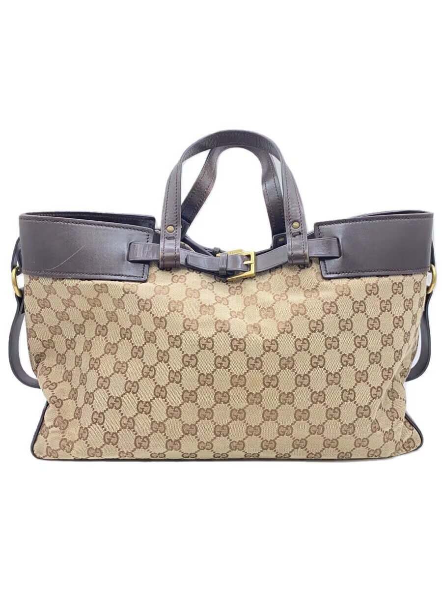 GUCCI Tote Bag_GG Canvas