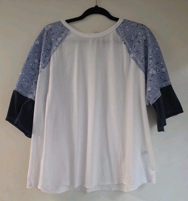 Cato Paisley Top ~ Size 18/20 ~ NWT