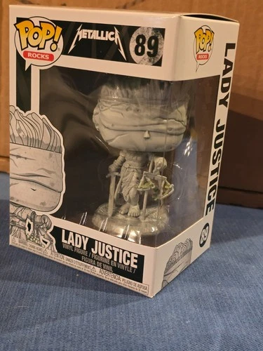 ✅ Funko Pops! Rocks LADY JUSTICE 89 Metallica  *In Box
