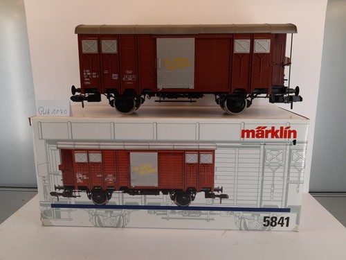 GWA1170 Märklin 5841 Spur 1 - gedeckter Güterwagen mit Bremserhaus SBB-CFF Für G | Zustand: Gebraucht