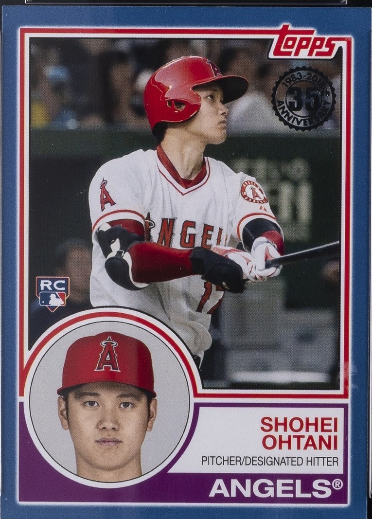 S*a様 SHOHEI OHTANI 2018 Topps Authentics Topps Shohei Ohtani 2018 #83-1 for sale | eBay