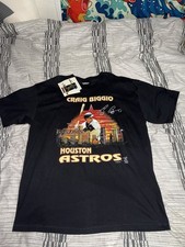 MLB (True Fan) Houston Astros Craig Biggio MVP T-Shirt 2000 2XL Dead Stock BNWT