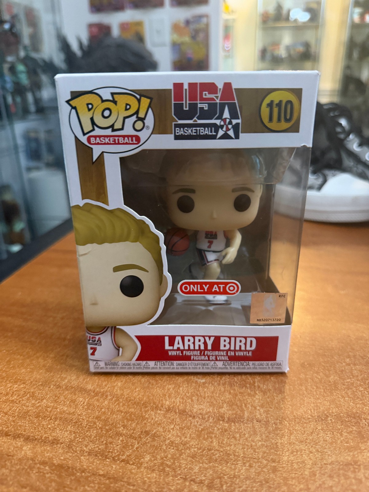 Funko Pop! Basketball - Larry Bird #110 - Target Exclusive