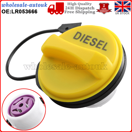 Diesel Filler Cap LR053666 For Land Rover Range Rover Discovery Sport Jaguar XF