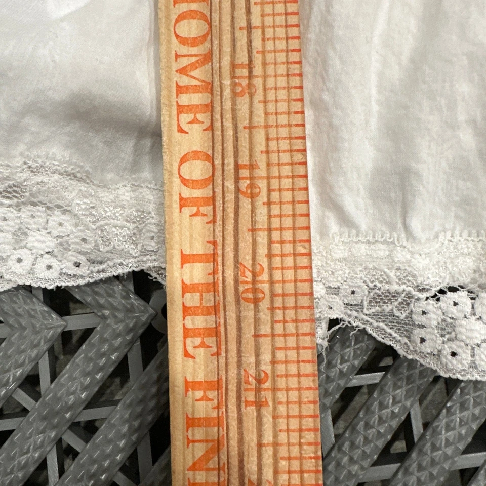 Falda midi limitada Too blanca con capas de encaje recortada niños talla 10 algodón Foto 2 de 4