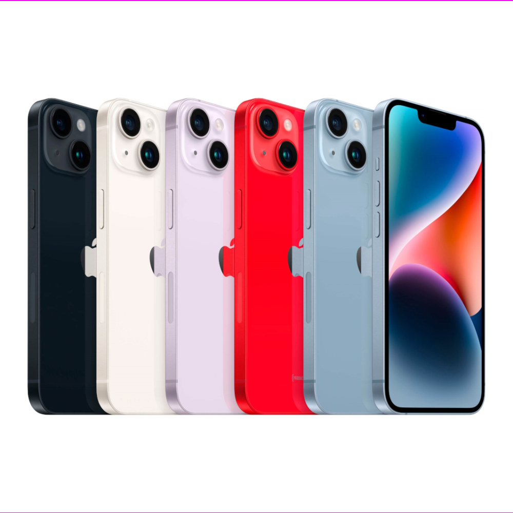 Apple iPhone 14 128GB/512GB - Unlocked, Verizon, AT&T - Free