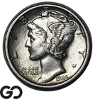 1924-S Mercury Dime *Better Date* Choice AU++/Unc