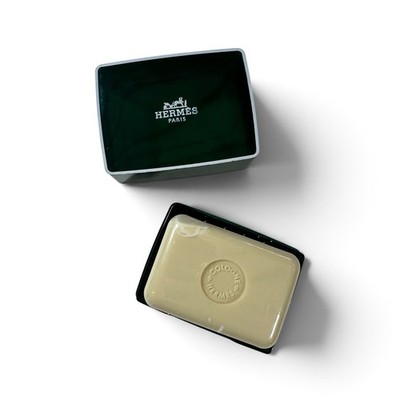 Hermes Eau d'Orange Verte Perfumed Soap 3.5 Oz / 100 g Paris Hard Case Sealed