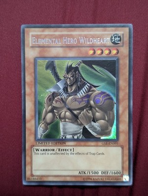Yu-Gi-Oh! TCG Elemental Hero Wildheart GSE-EN001 Limited Edition Holo