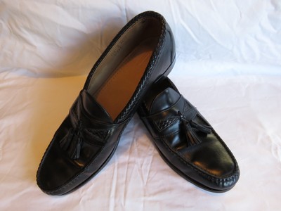Allen Edmonds Maxfield 47711 Black Leather Loafers Tassel  display picture 1