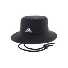New Adidas Unisex Victory Bucket Hat Black