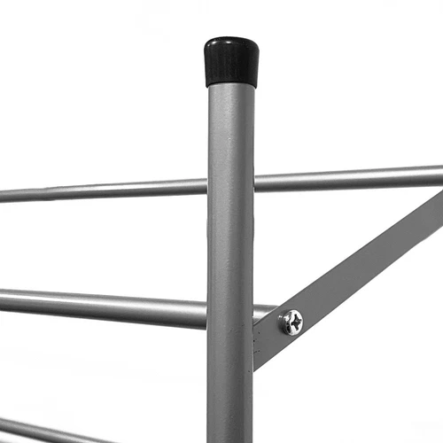 PORTABLE 4 TIER SHOE RACK STAND COMPACT SPACE SAVING STORAGE ORGANISER SHELF - Picture 4 of 5